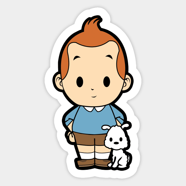 Tin Tin Chibi Sticker by nataliawinyoto